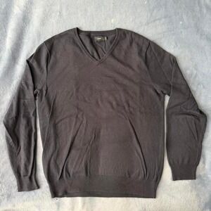 J.Crew blue  v neck sweater men Size M